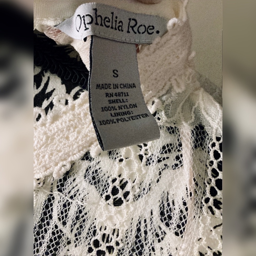 OPHELIA ROE Lace Boho Blouse - Picture 6 of 9